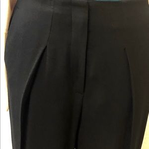 Theory black high waist pants
